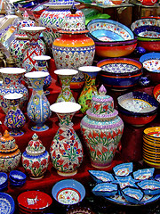 Image showing Pottery shop