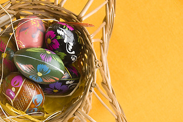 Image showing Easter eggs