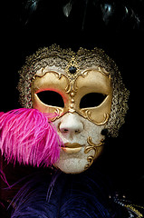 Image showing Venetian carnival mask