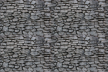 Image showing seamless background: stone wall