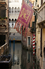 Image showing Venetian flag, Italy