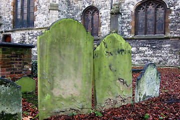 Image showing Very old tombs