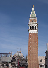 Image showing St Mark's Campanile, Venice, Italy