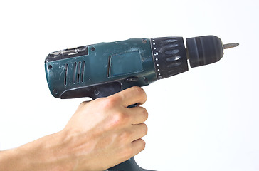 Image showing cordless drill