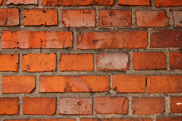 Image showing Old brick wall