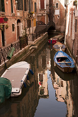 Image showing Canal in Venice, Italy