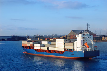 Image showing Container ship