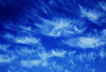 Image showing Blue sky and white clouds