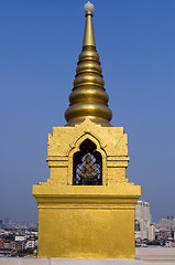 Image showing Buddha statue at Golden Mount in Bangkok