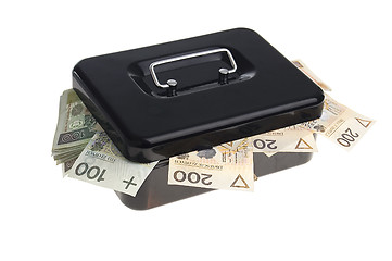 Image showing Money in cash box