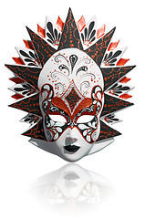 Image showing Venetian carnival mask isolated