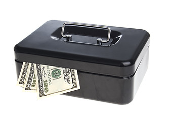 Image showing Money in cash box