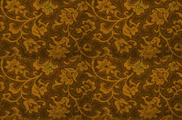 Image showing Seamless backgorund: retro floral texture