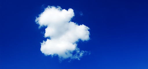 Image showing Blue sky and white clouds