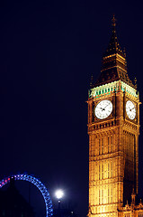 Image showing Big Ben at night