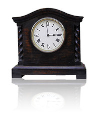 Image showing Old retro clock