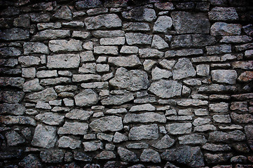 Image showing old stone wall