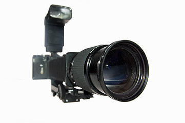 Image showing camera with macro attachment