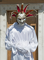 Image showing VENICE, ITALY - APRIL 10, 2011, Men in costume.