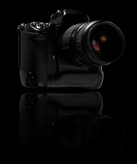 Image showing Professional digital camera
