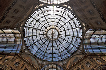 Image showing Galleria Vittorio Emanuele in Milan