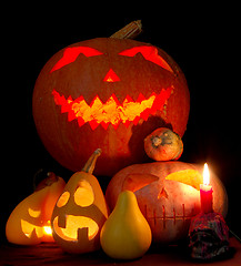 Image showing Halloween pumpkin