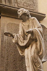 Image showing Statue in Bergamo, Italy