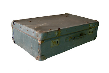 Image showing Very old suitcase