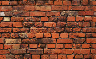 Image showing Old brick wall