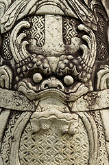 Image showing guardian in Grand Palace, Bangkok