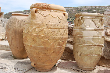 Image showing pitchers in Greece