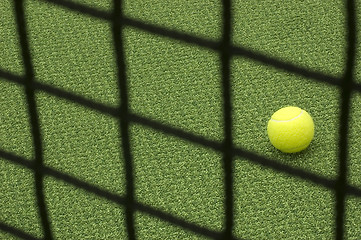 Image showing Tennis ball