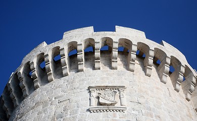 Image showing Stone fort in Korcula, Croatia