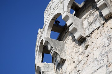 Image showing Stone fort in Korcula, Croatia