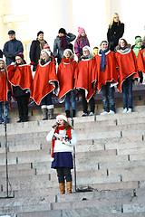 Image showing Traditional Christmas Street opening in Helsinki on November 20,