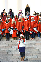 Image showing Traditional Christmas Street opening in Helsinki on November 20,