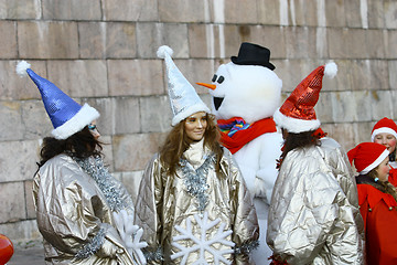 Image showing Traditional Christmas Street opening in Helsinki on November 20,