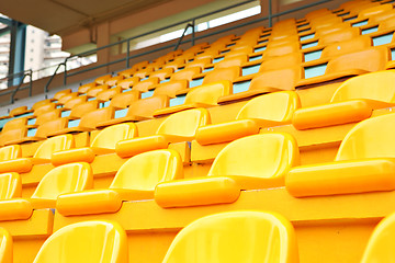 Image showing seats in stadium