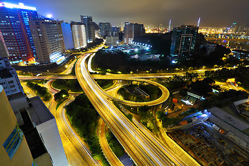 Image showing highway in Hong Kong