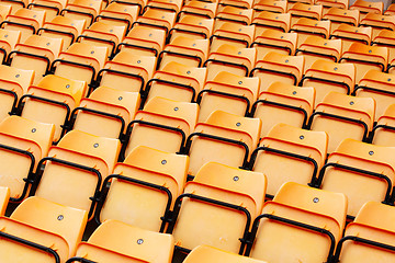 Image showing stadium seat