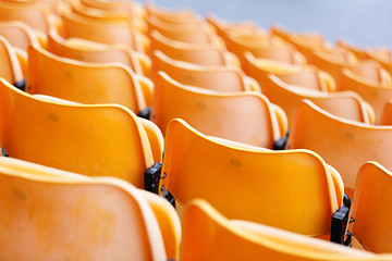 Image showing stadium seat