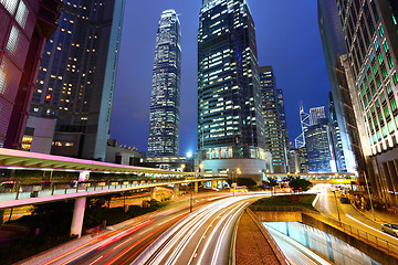 Image showing traffic and urban at night