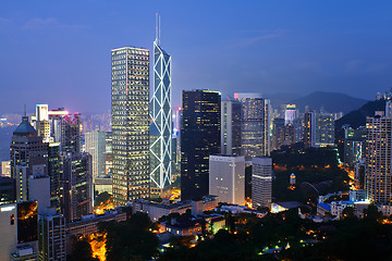 Image showing Hong Kong city