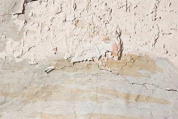 Image showing Background from high detailed fragment stone wall