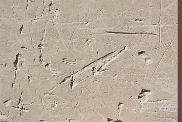 Image showing Background from high detailed fragment stone wall
