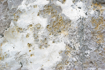 Image showing Background from high detailed fragment stone wall