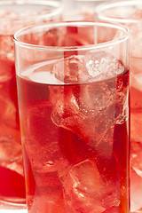 Image showing Red beverage