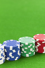 Image showing Casino chips