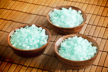 Image showing spa salt