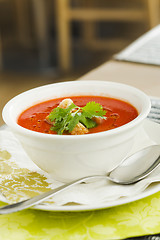 Image showing tomato soup